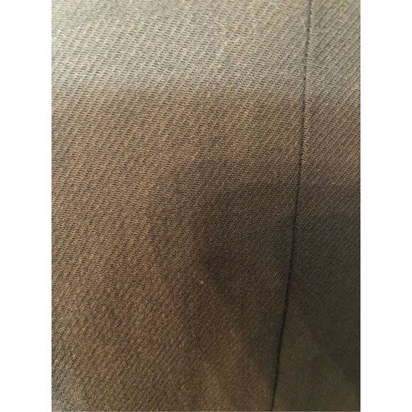 Cache 100 percent wool olive green one button front blazer fully lined size 2 NW - Picture 6 of 13